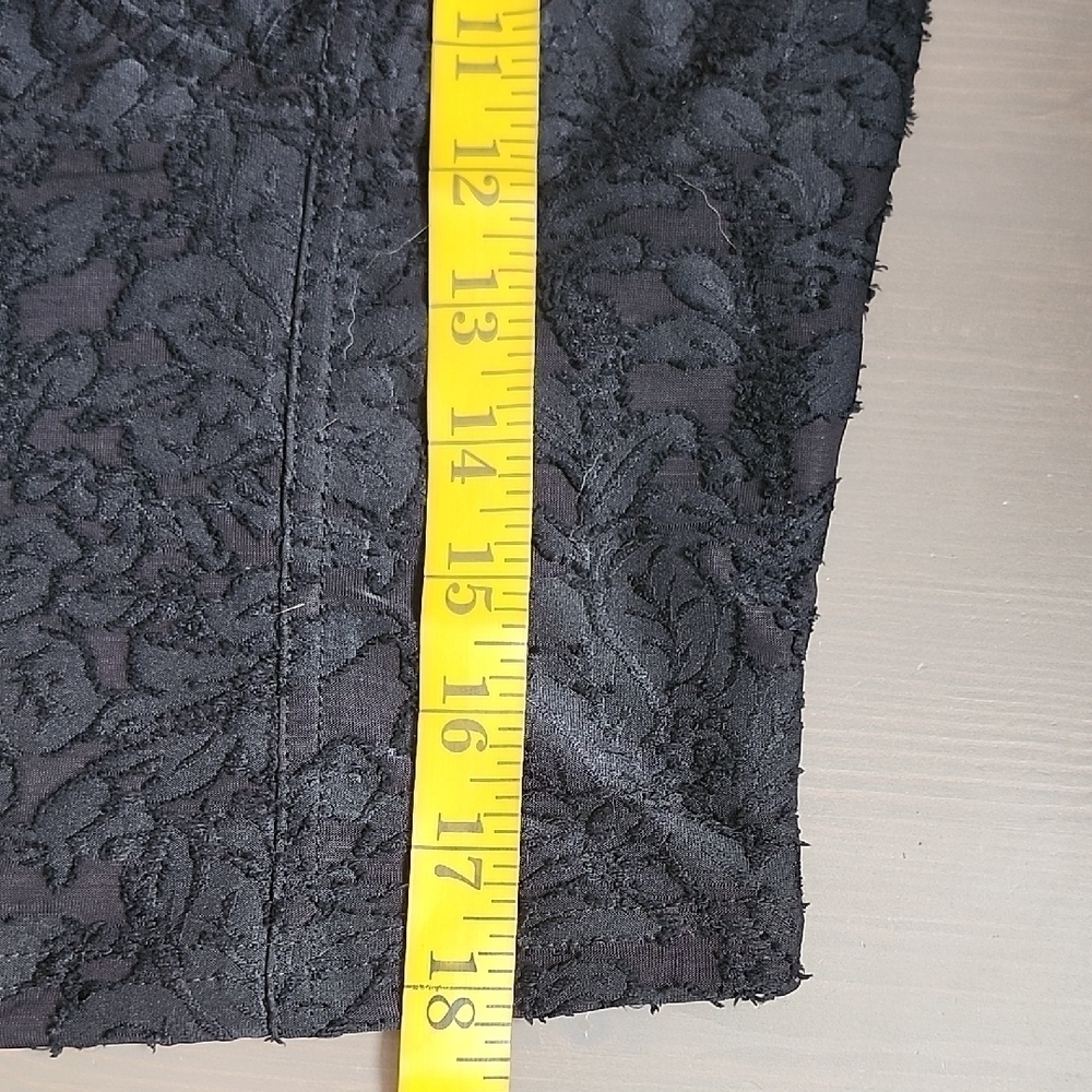 NWT VERO MODA Black lace corset sweetheart neckline long sleeve crop top - Picture 11 of 11